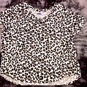 A cheeta shirt